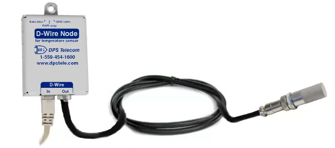 Bus-powered D-Wire temperature sensor